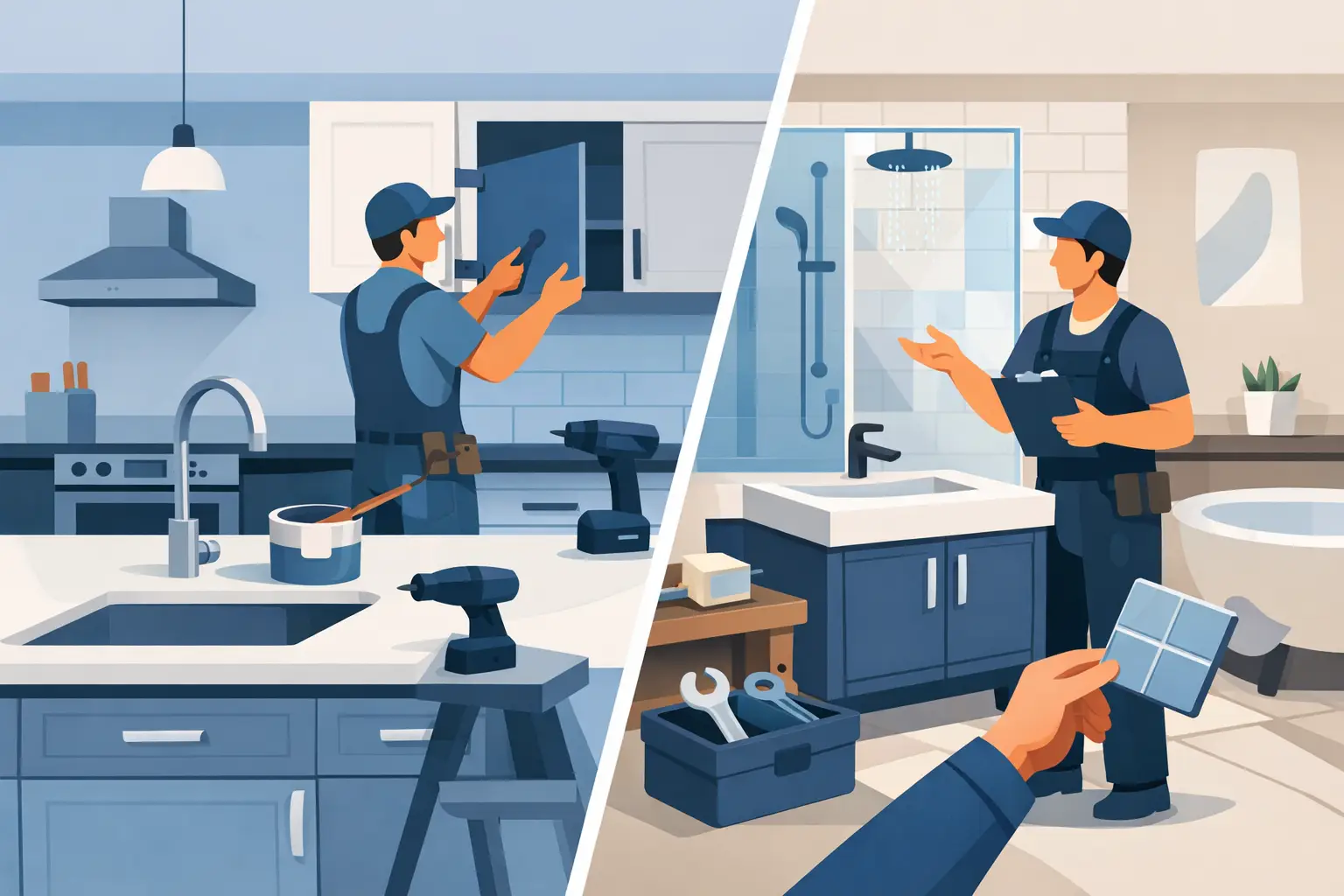 Kitchen and Bathroom Remodeling Services