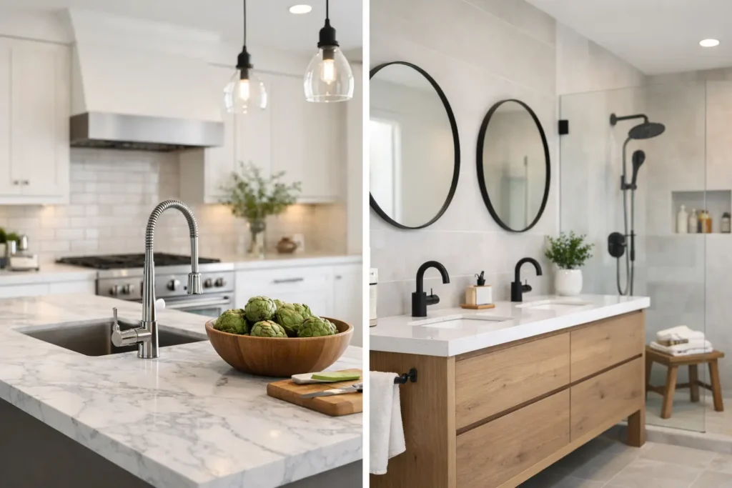 Kitchen and Bathroom Remodeling That Adds Value
