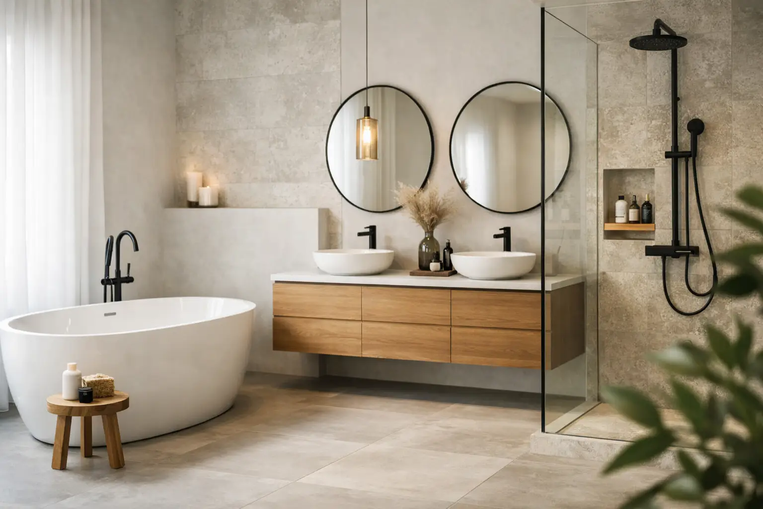 8 tendencias en baños modernos que sí valen