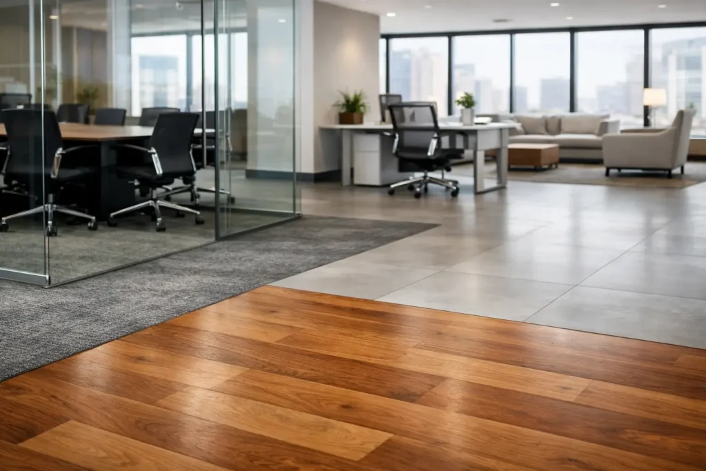 Best Flooring for Commercial Office Spaces Best Flooring for Commercial Office Spaces