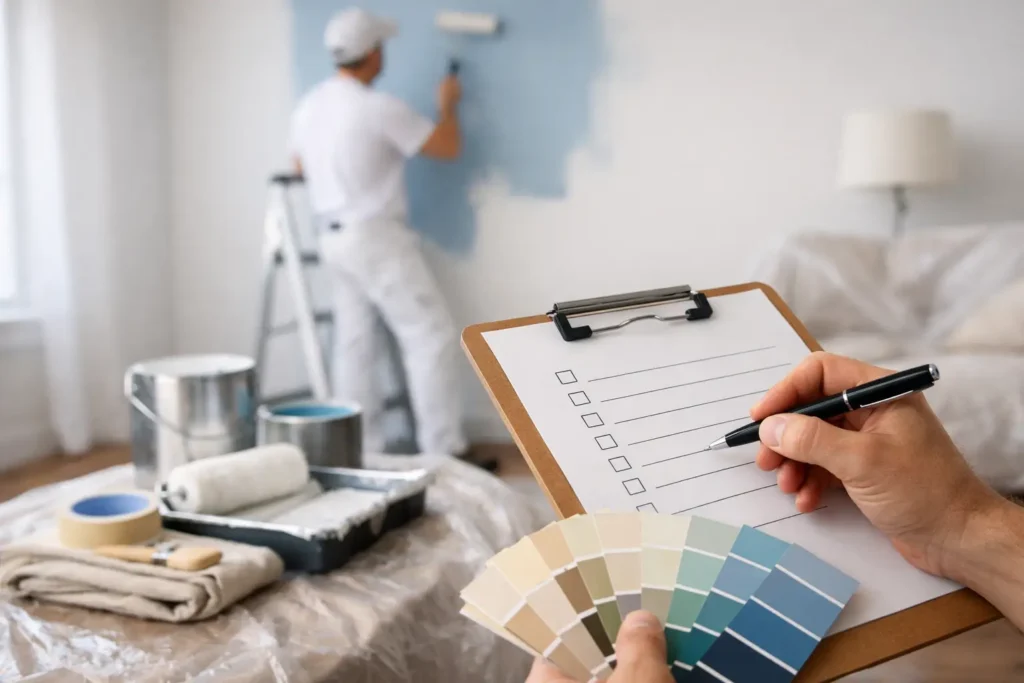 Interior Painting Estimate Checklist Interior Painting Estimate Checklist
