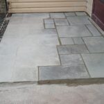 Stone patio installation project in Lehigh Valley, PA