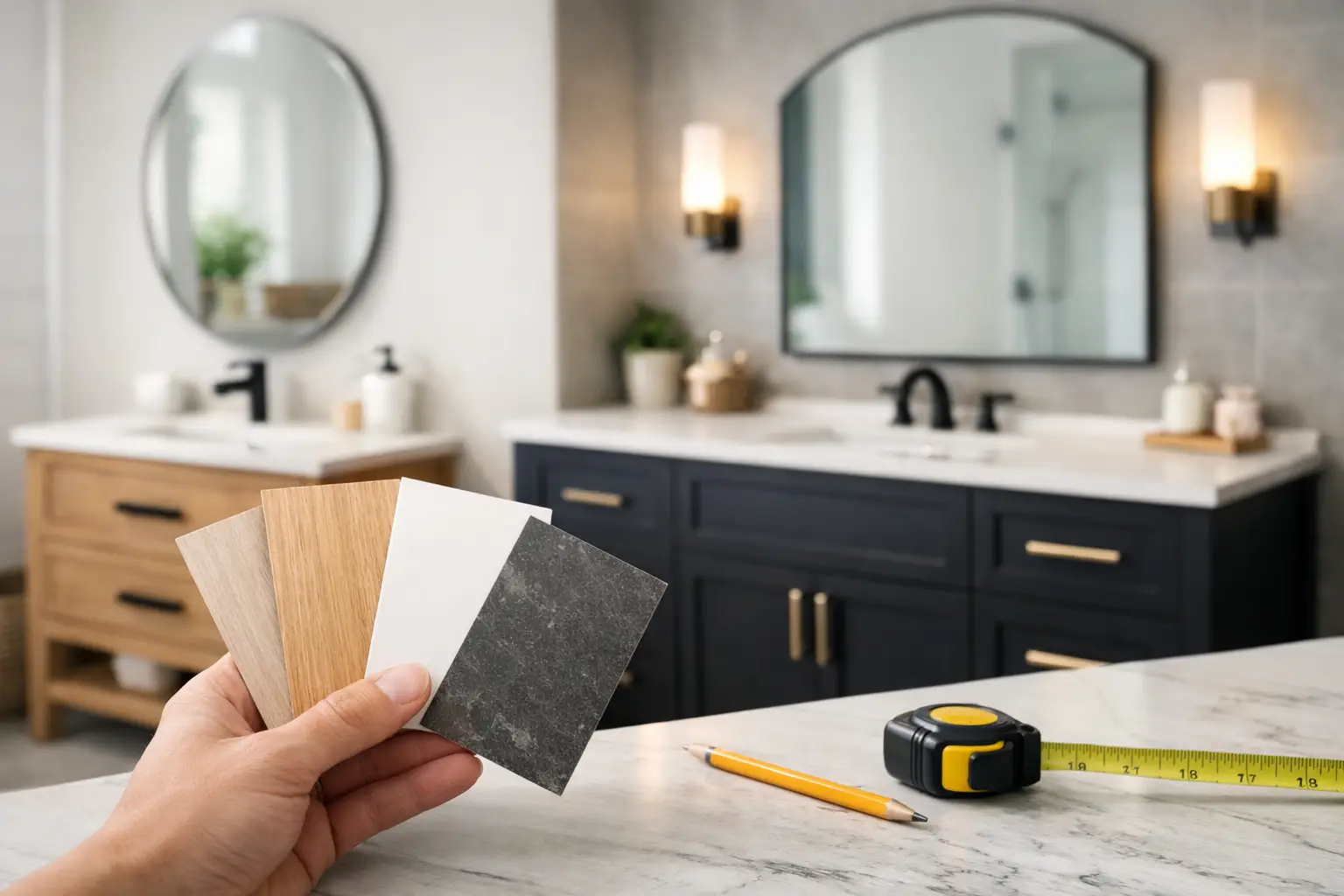 How to Choose Bathroom Vanity Size and Style