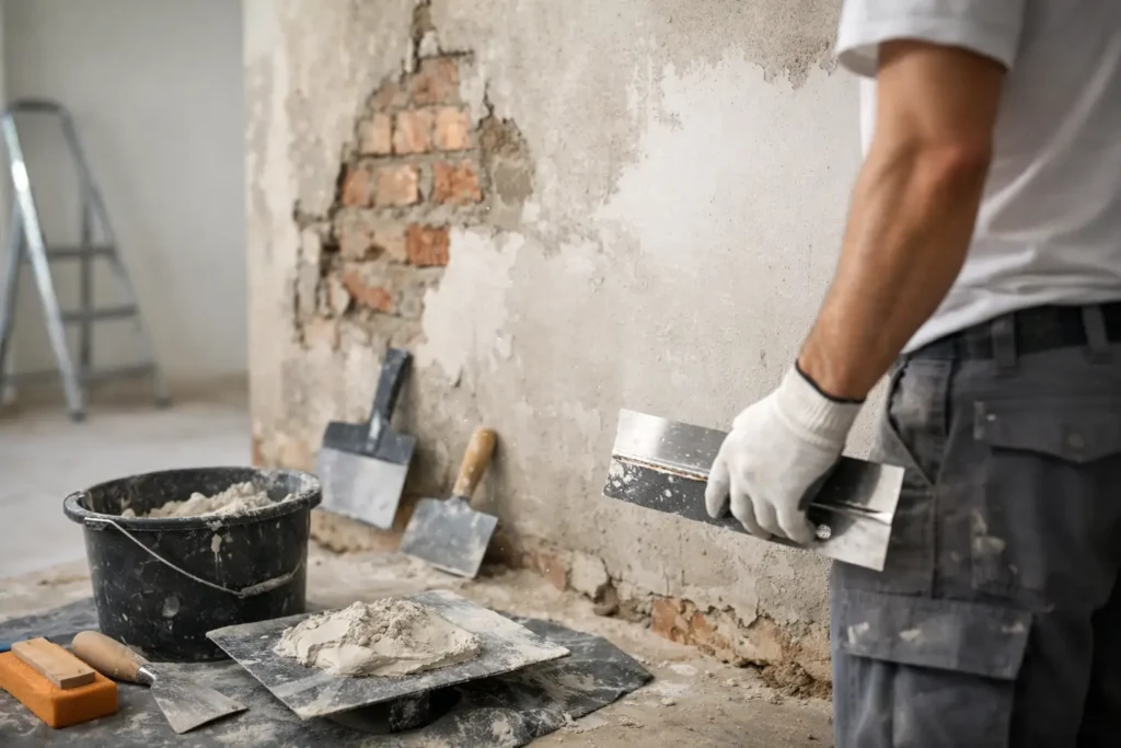 How to Prepare Walls for Plaster Right How to Prepare Walls for Plaster Right