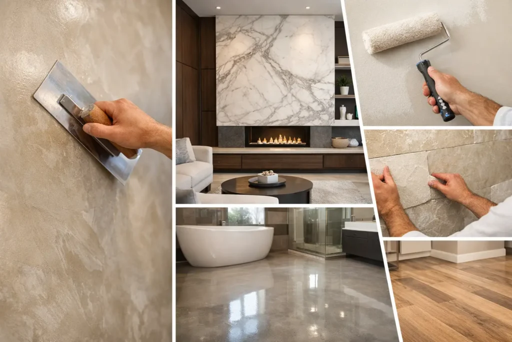 A Guide to Luxury Wall Finishes for Your Home