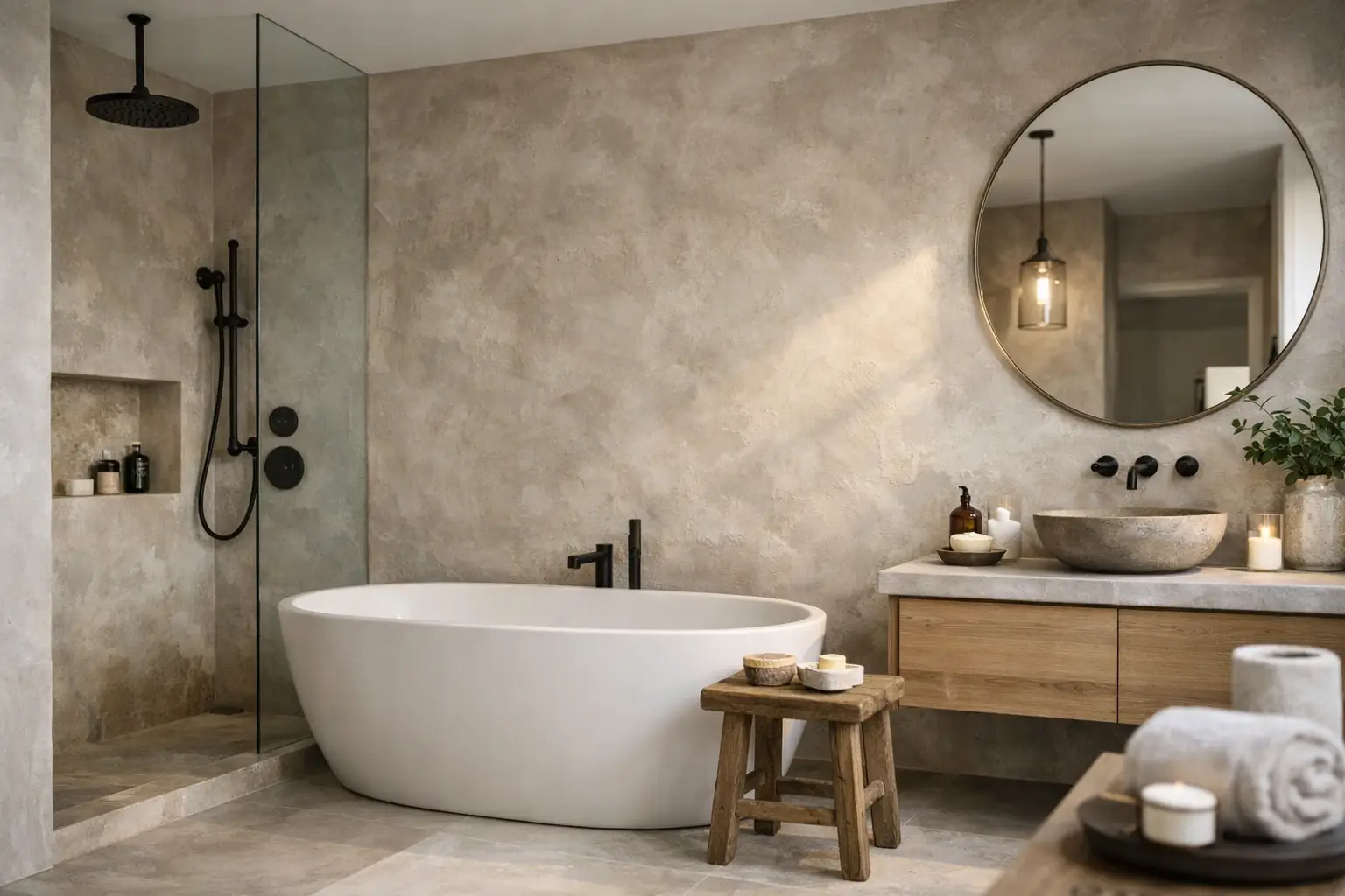 Are Venetian Plaster Bathrooms Right for You?
