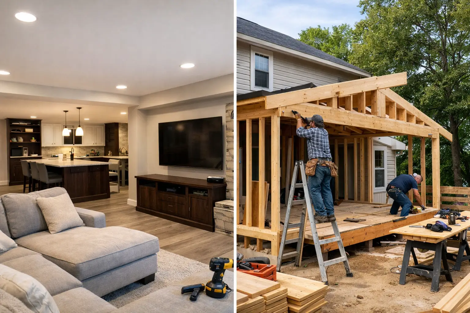 Basement Finishing vs Home Addition Choices